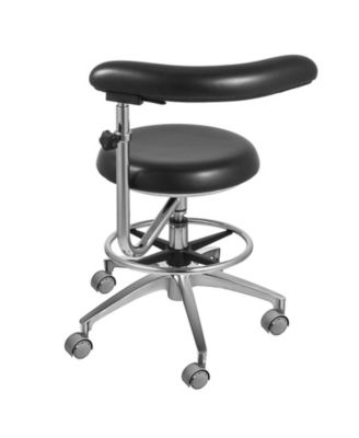 Medical Dental Stool, PU Leather Chair, Adjustable Height for Dentist Office