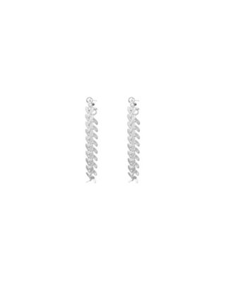 Elara Chevron Drop Earrings
