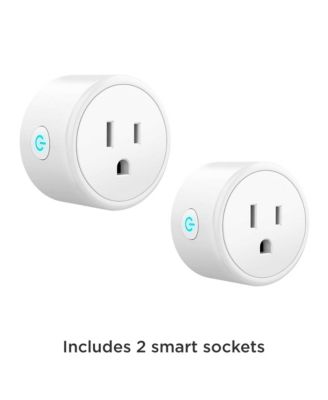 Carlton Blair High Traditional Table Lamps Set of 2 WiFi Smart Socket Brushed Nickel Finish Metal