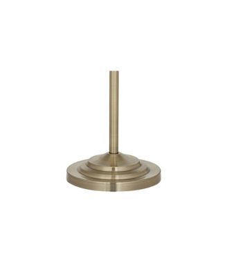 Montebello Traditional Tall Standing Floor Lamps Set of 2 Lights Swing Arm Metal Antique Brass Finish