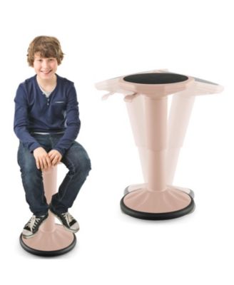 Adjustable-Height Wobble Stool for Active Seating