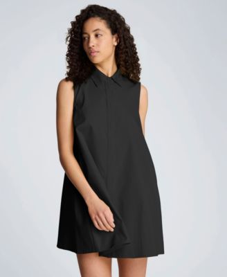Women's Sleeveless Trapeze Mini Dress