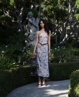 Women's Square Neck Scarf Top