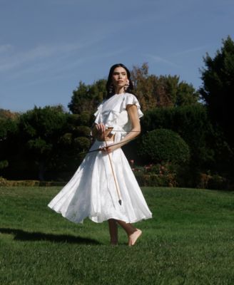 Women's Side Zippered Maxi Skirt