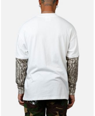 Men's Graffiti Layered Long Sleeve T-Shirt