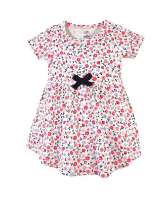 Natural Cotton Dresses Featuring Both Short and Long Sleeves