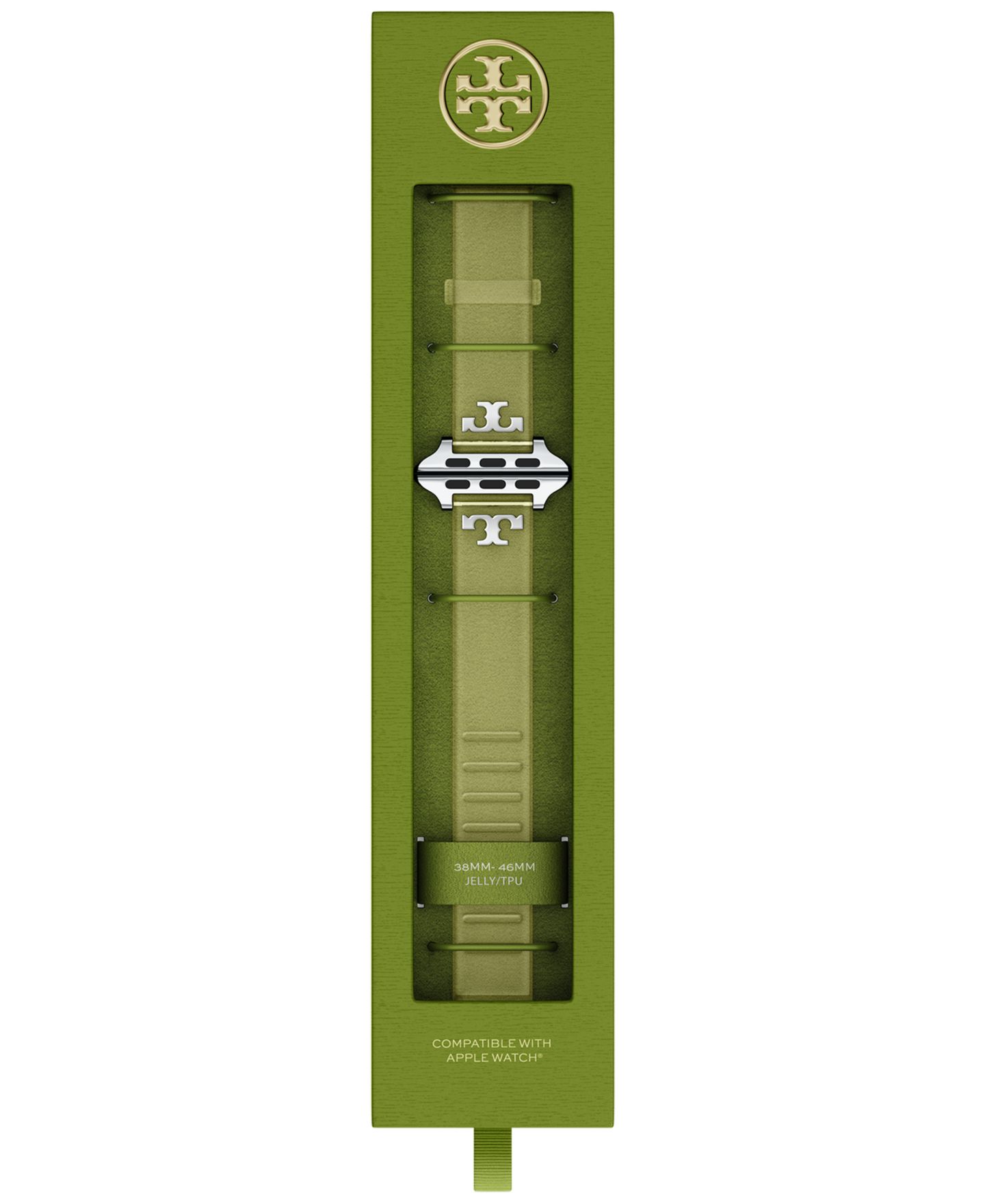 Женский ремешок для часов Tory Burch Single T Jelly Band for Apple Watch®, TBS0137E — фото 5