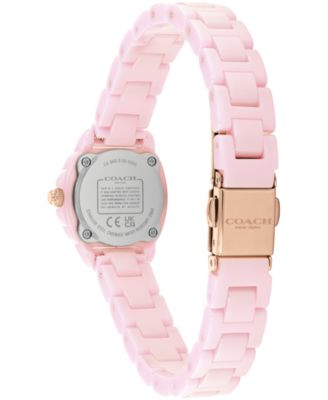Women's Kitt Pink Ceramic Bracelet Watch, 21mm