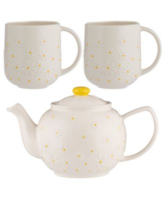 Daisy 3-Pc. Teapot Set