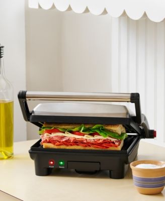 4-Slice 3-in-1 Panini Press Grill