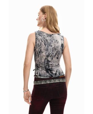 Women's T-shirt photo tied