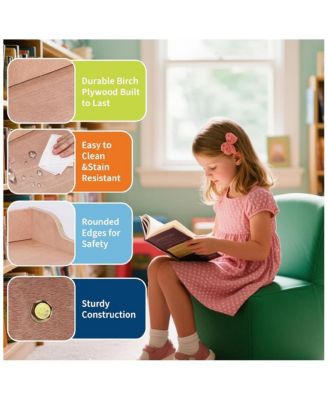 Wall Mounted Cubby Storage Organizer with Hooks for Daycare