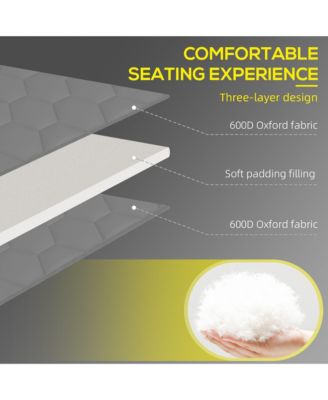 Folding Chaise Lounge, Padded Reclining ning Chair,