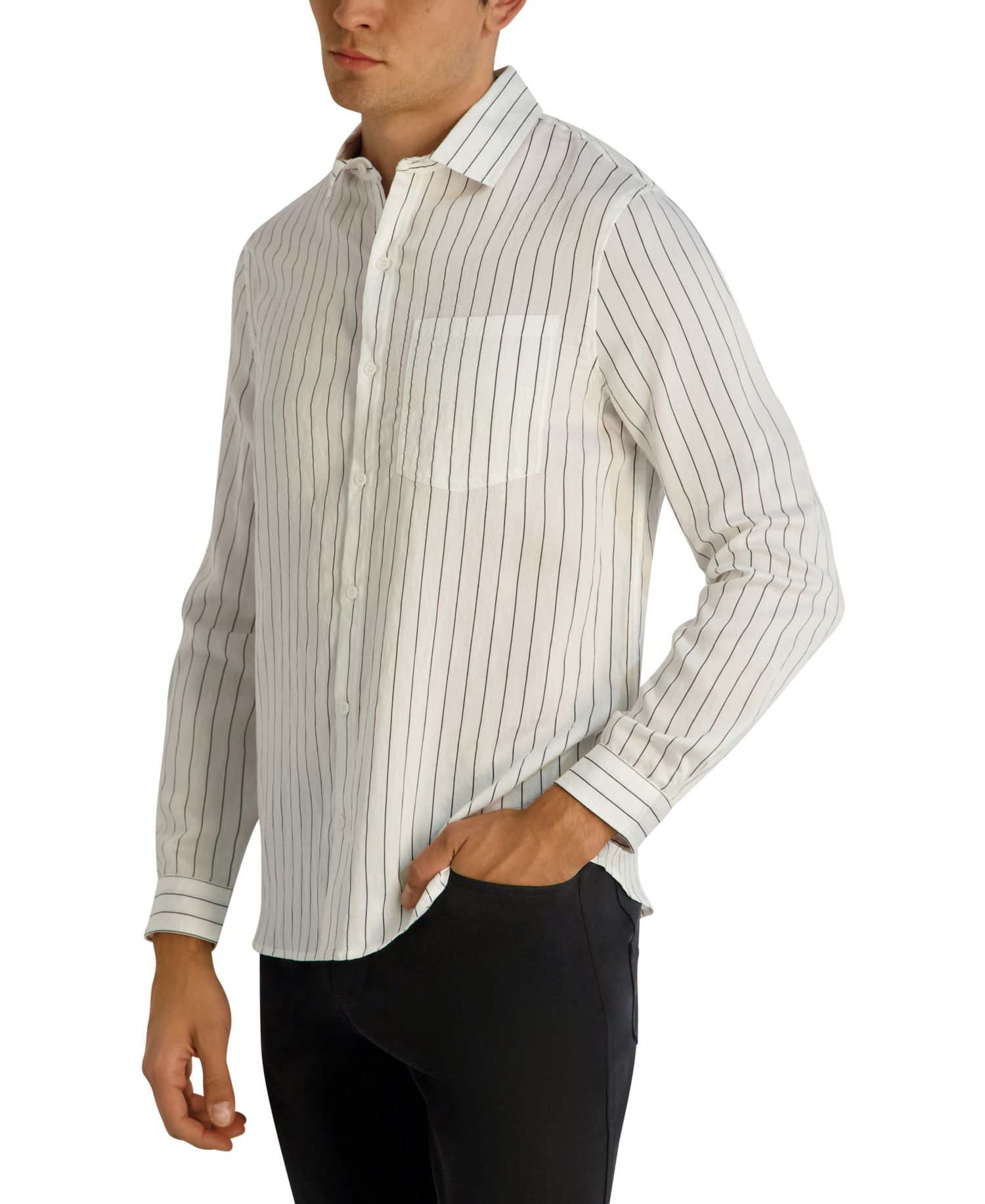 Men's Long-Sleeve Regular-Fit Shirt