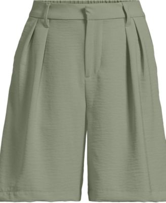 Women's Creaseless High Rise 8" Shorts