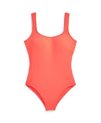 Women's Polo Ralph Lauren Scoopback One-Piece Swimsuit