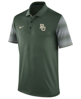 Nike Men's Baylor Bears Early Season Coach Polo Shirt - Macy's