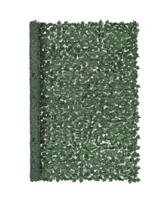 Ivy Privacy Fence, 96 x 72 in, Artificial Green Wall, Faux Hedges for Garden and Patio