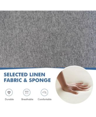 Swivel Massage Recliner Sofa with Adjustable Headrest