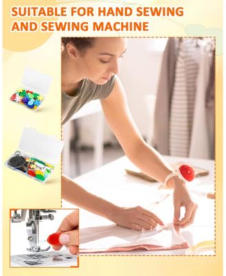 Threaders Kit 24 Needle Threader Hand Sewing Machine Embroidery Floss Storage Box