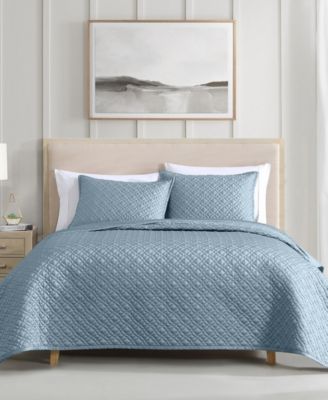 Noble Reversible 3-Piece Coverlet Set, King