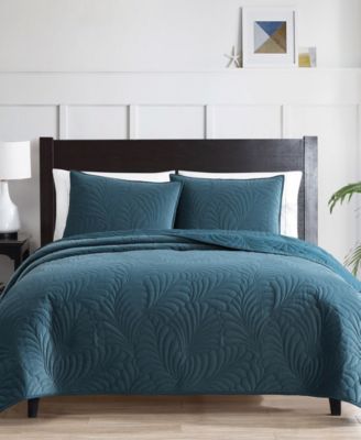 Micah Quilted 3-Piece Comforter Set, King
