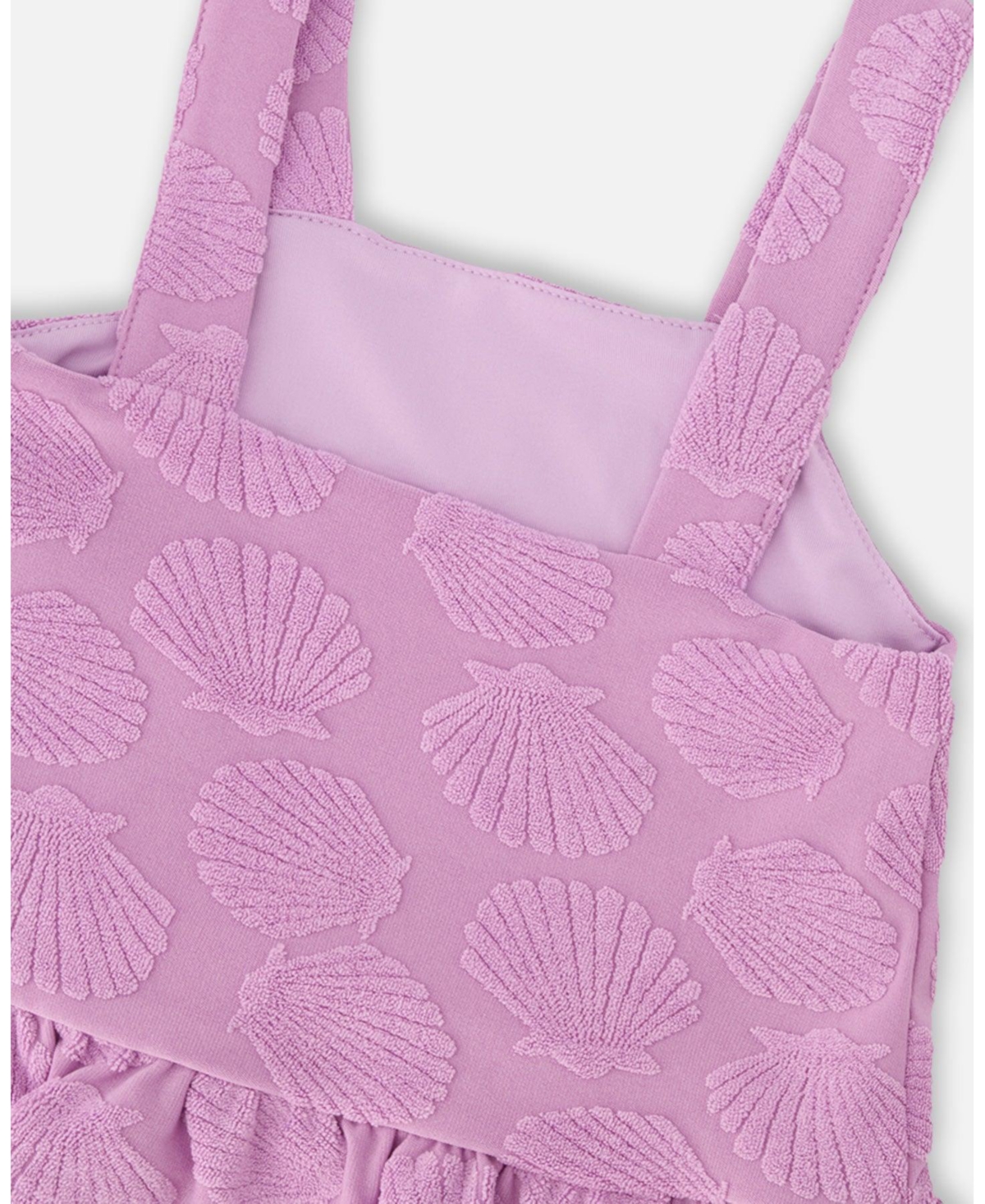 Deux par Deux Little Girls Terry Tank Top with Shorts Set