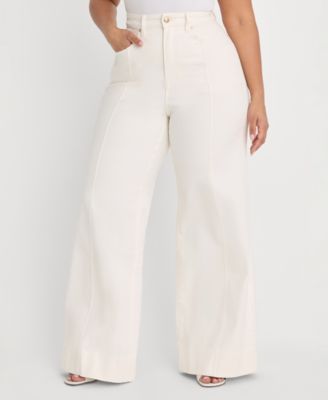 Women's High-Rise Wide-Leg Jeans