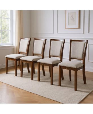 Amy Wood Dining Chair (Set of 4)