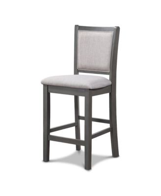 Amy Wood Counter Chair (Set of 4)