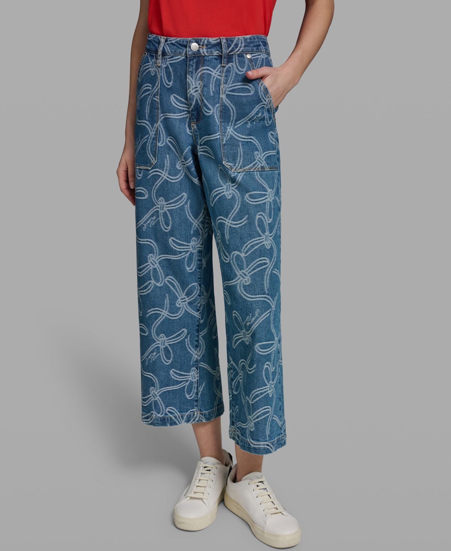 Petite Mid-Rise Ankle Jeans