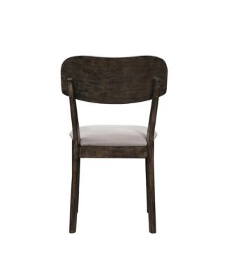 Rex Wood Upholstered Dining Chair (Set of 2)