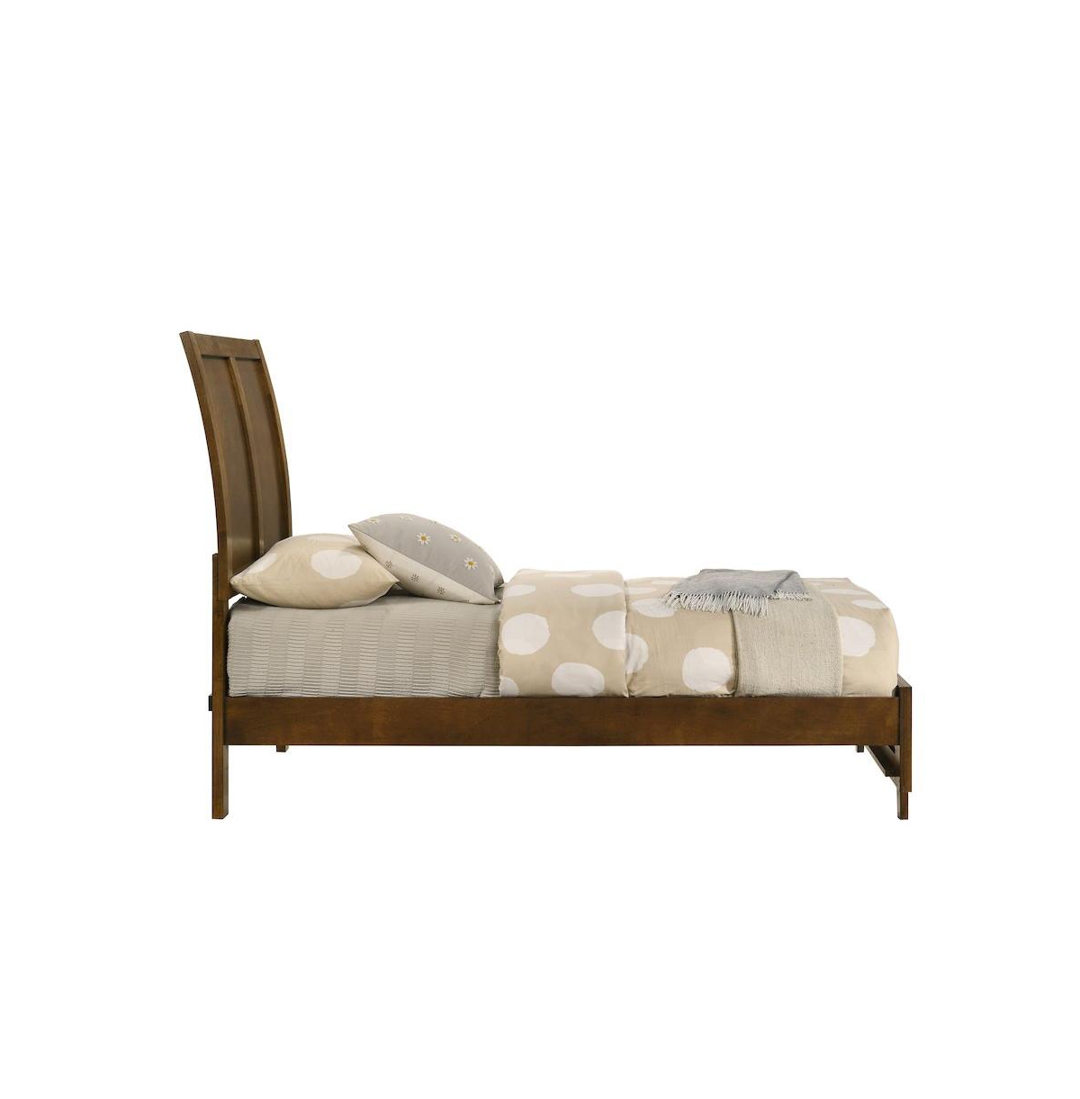 New Classic Furniture Ballard Wood Panel Bed in Walnut