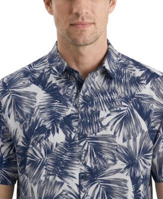 Men's Shadow Palm Print Golf Shirt