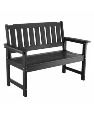 Patio Park Bench 36-Inch Weatherproof