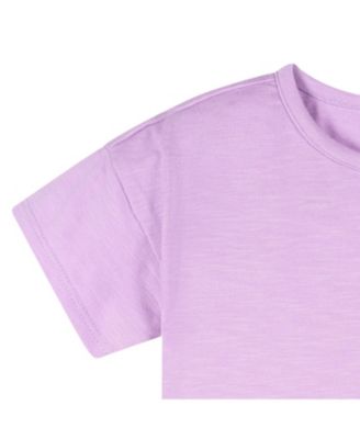 Baby Girls 2-Piece Pocket Tee and Shorts Set