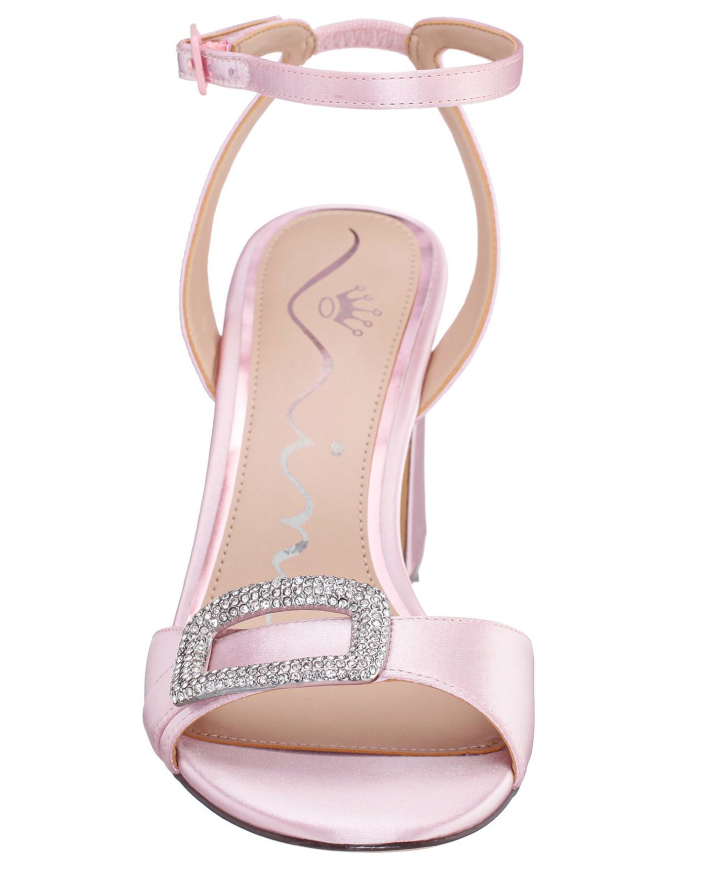 Женские сандалии Nina Quenbie Block Heel Dress Sandals, цвет: Розовый — фото 6