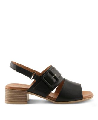Acoliana Strappy Sandals with Buckle Closure