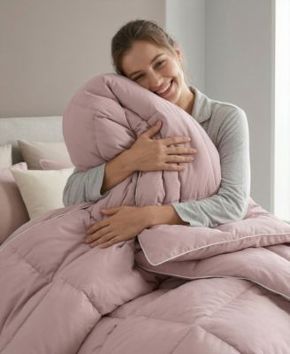 All Season Gel Fiber Down-Alternative Comforter, Full/Queen