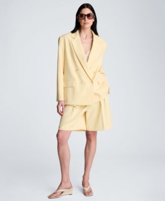 Women's Double-Breasted Boyfriend Jacket