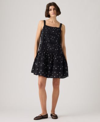 Women's Kate Floral Square Neck Mini Dress