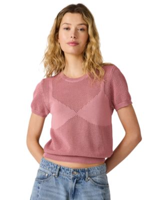 Women's Blakelee Crewneck Short-Sleeve Sweater