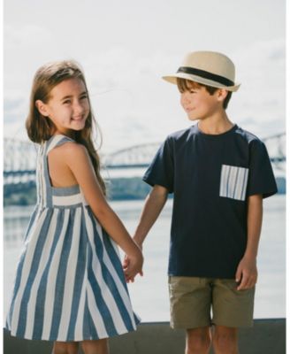 Little Boys Jersey T-Shirt with Chest Pocket