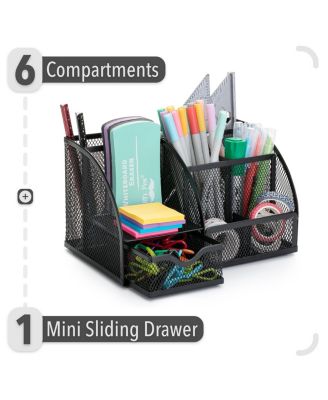 Mesh Desk Organizer Pen Pencil Holder