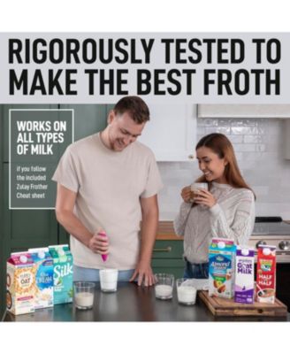 Powerful Milk Frother Wand Ultra Fast Handheld Drink Mixer