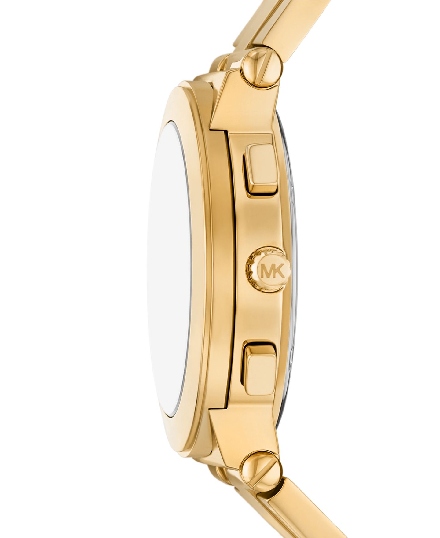 Женские часы Michael Kors Billie Quartz Chronograph Gold Stainless Steel Watch 37mm — фото 2