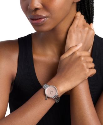 Women's Pyper Quartz Two-Hand Silver Stainless Steel Watch 32mm