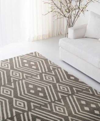 Imani Geometric LRL6609F Sepia 4' X 6' Area Rug