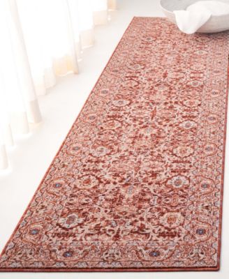 Warwick LRL1310B Oxblood 2'2" X 10' Runner Area Rug