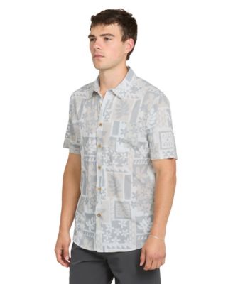 Quiksilver Men's Short-Sleeve Sandy Cove Shirt